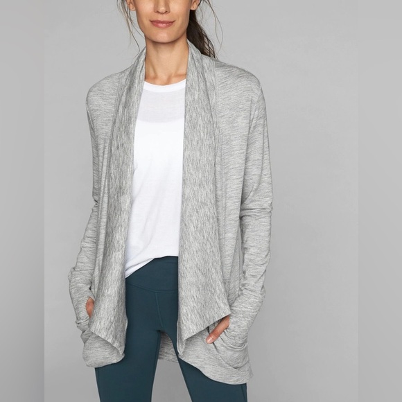 COPY - Athleta Pranayama Wrap Cardigan - Picture 4 of 12